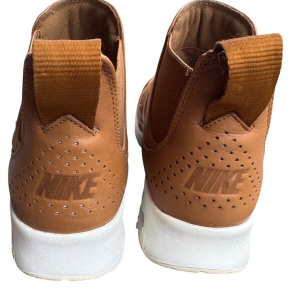 Nike Air Max Women's Size 6 Thea Slip-On Sneakers Tan Leather & MeshCasual Style - Picture 5 of 9